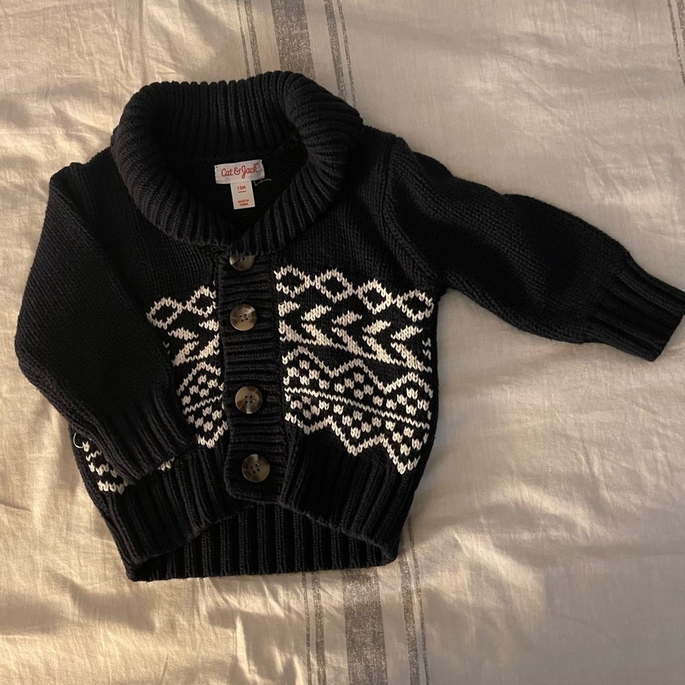 Cat & Jack | Shawl Collar Button Down Cardigan | 12 mo